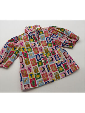 Finding Foxtale Button Down Shirt Size 3T Postcard Print